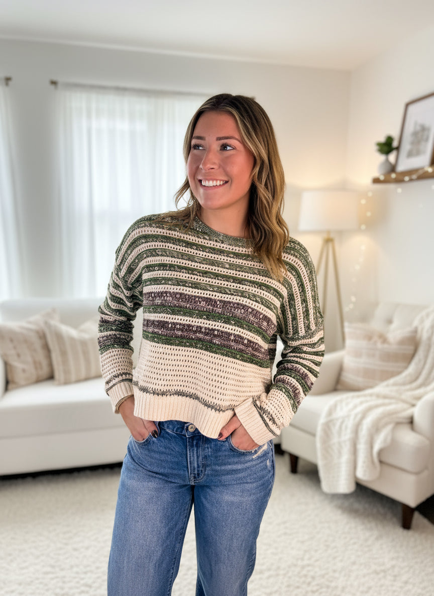 Maddy Crop Sweater