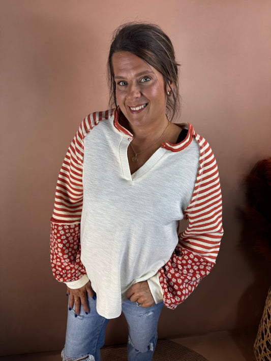 Sammy Block Sweater