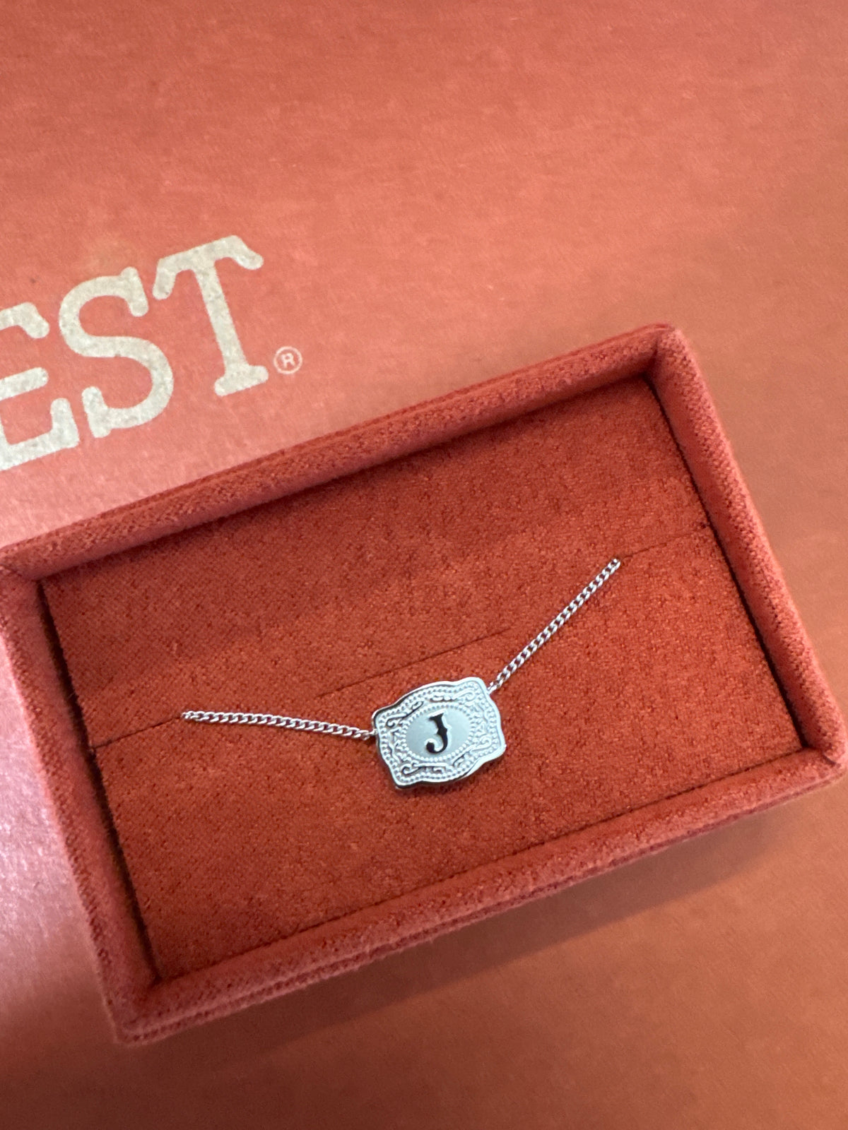 Belt Buckle Necklace J