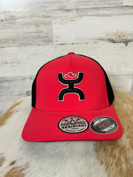 Hooey Pink /Blk Hat