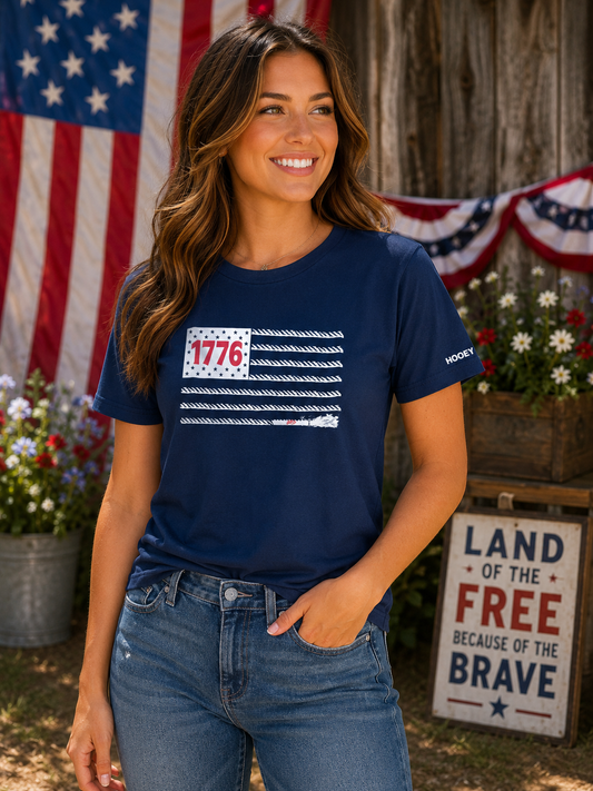 Hooey WM 1776 Dark Denim Tee