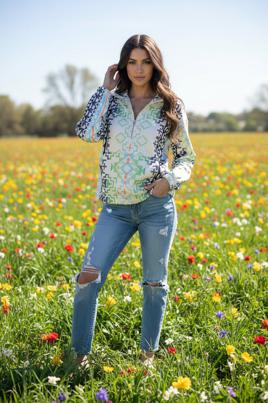 Ladies Hooey Gardenia Hoodie