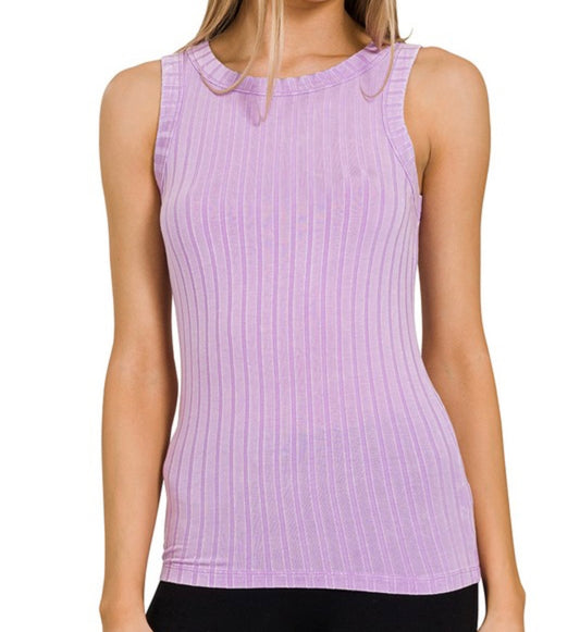 Zen Rib Sleeveless Tank