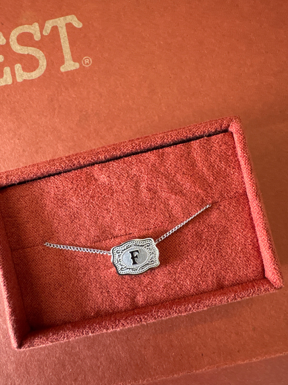 Belt Buckle Necklace F