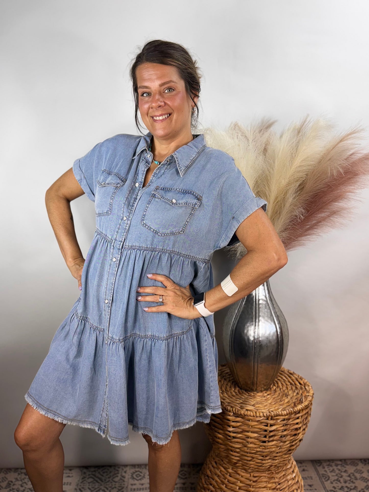 Demi the Denim Dress