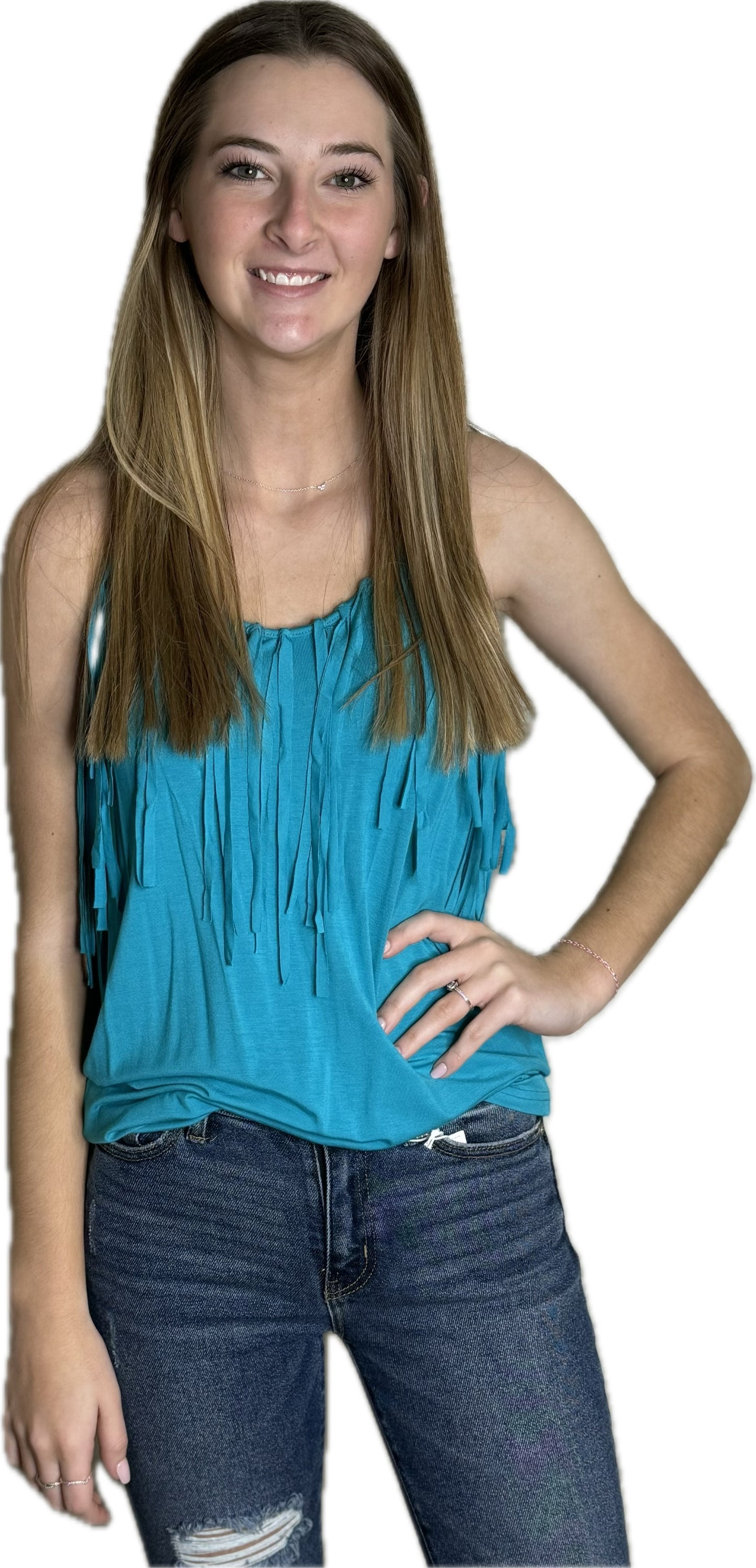 Jolene Fringe Tank Top