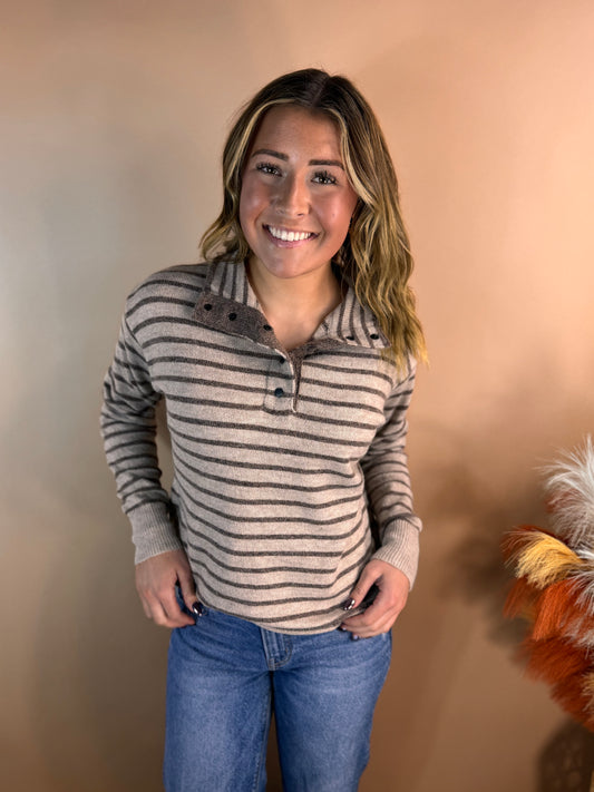 Mock Neck Pullover