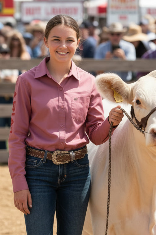 Ariat (Girls) Team Kirby Mauvewood