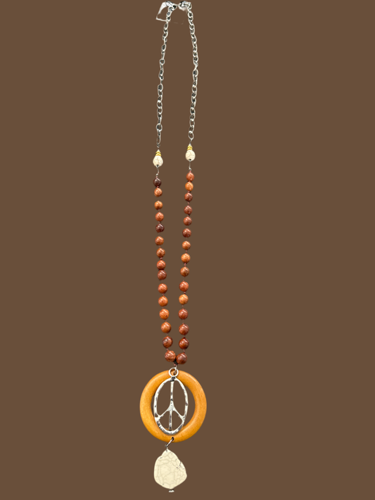 Peace Necklace DR057
