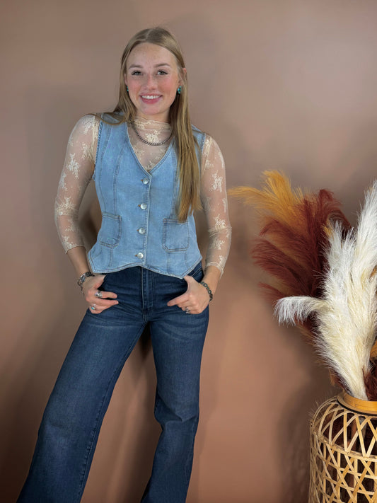 Denim Vest