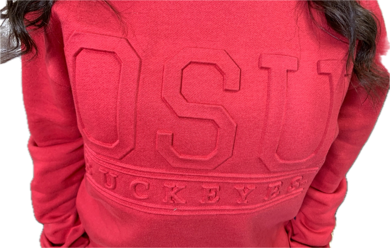 Ohio State Embossed Crew