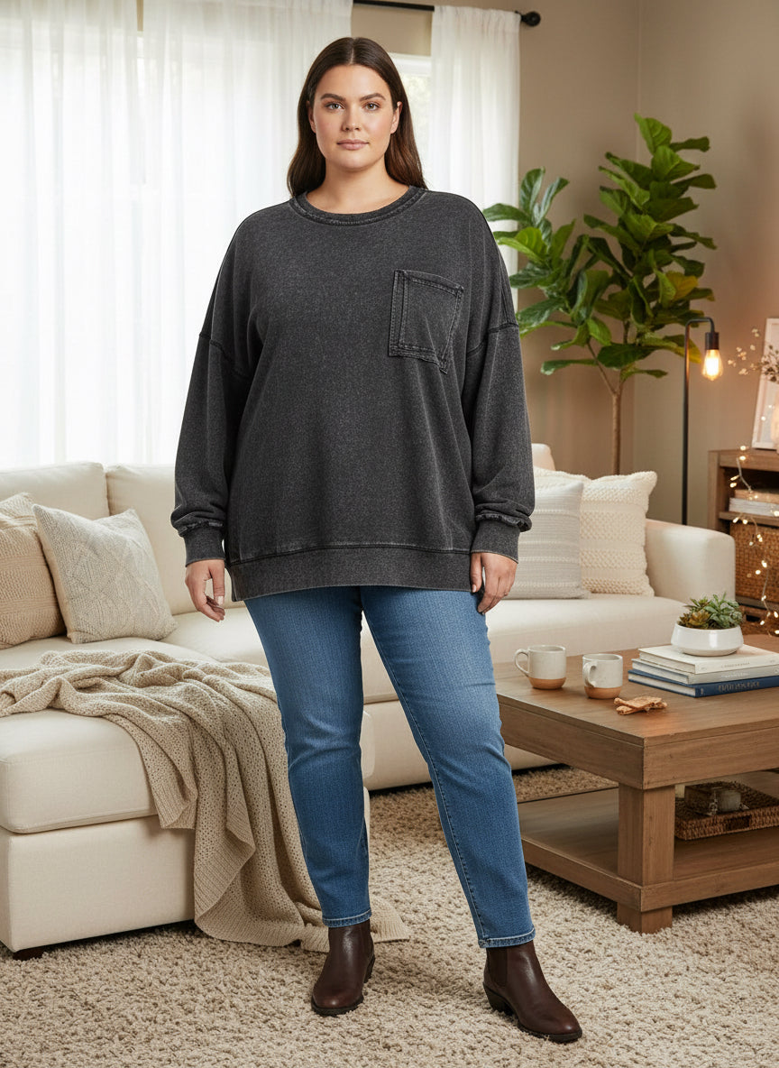 Plus Avery Acid Wash