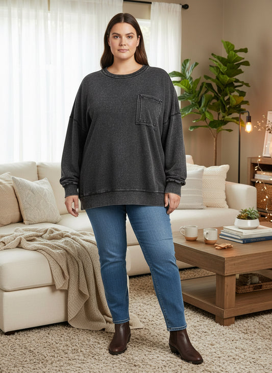 Plus Avery Acid Wash