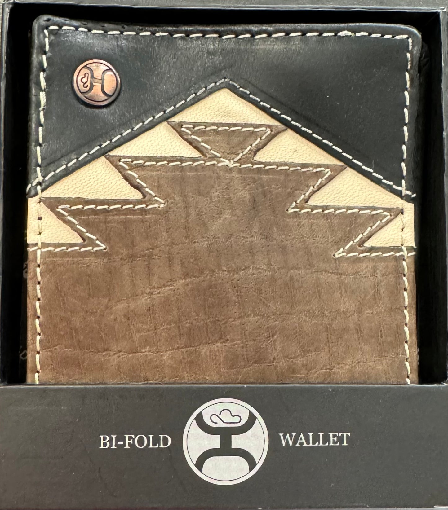 Hooey Ivory Aztec Wallet