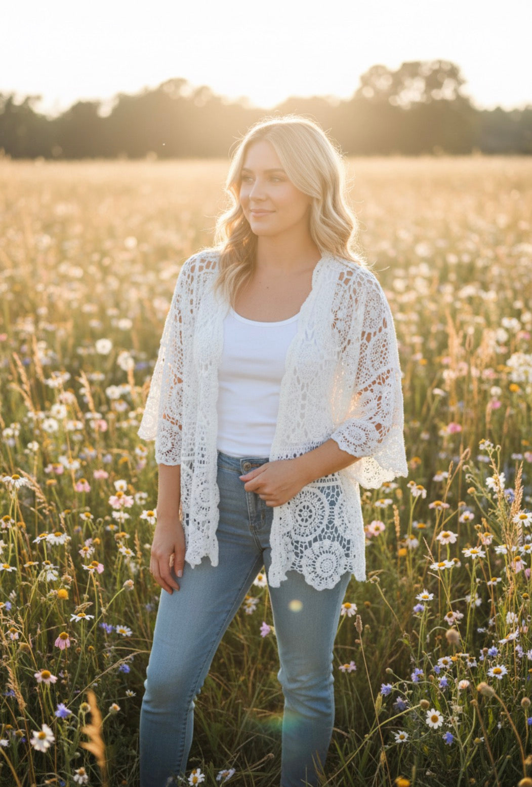 The Cam Lace Top One Size