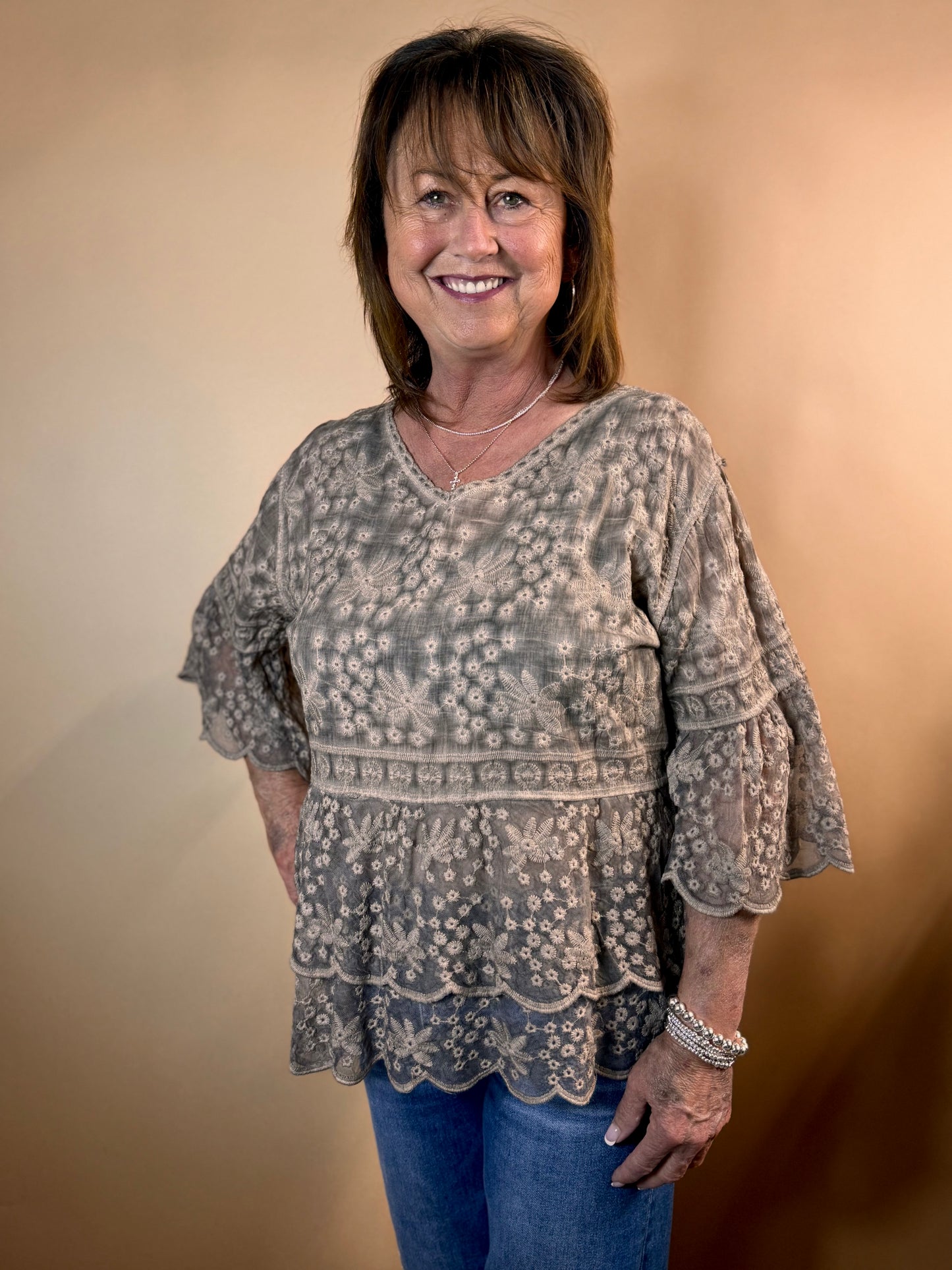 MaryAnn Lace Top