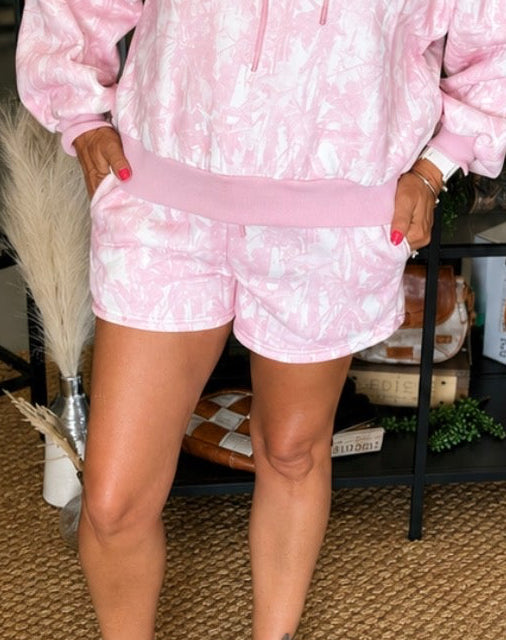 Pink Camo Shorts
