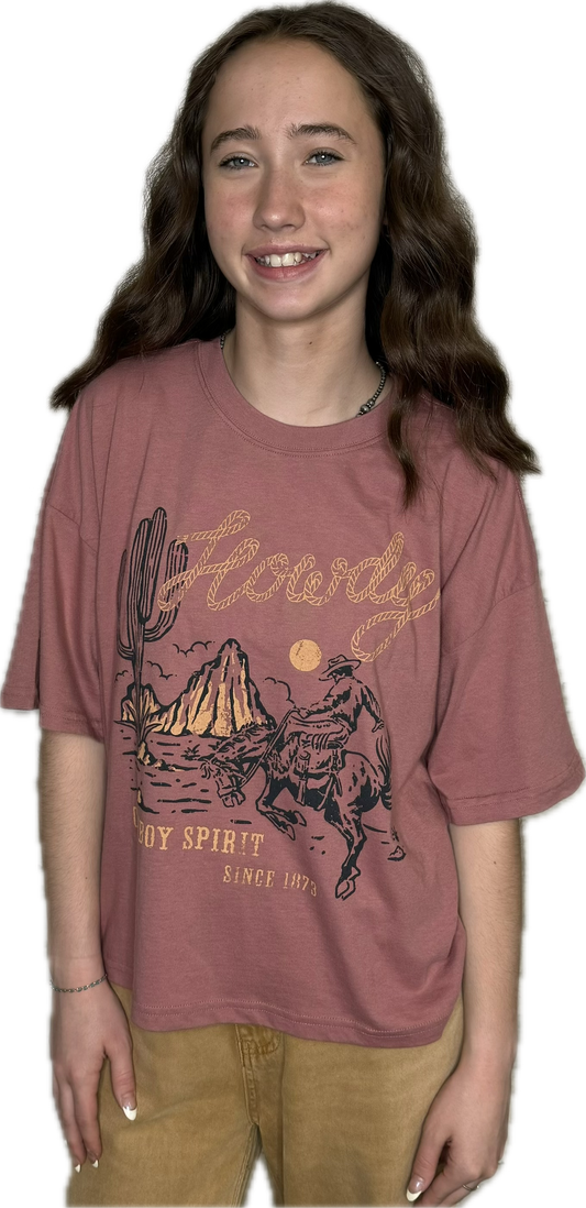 Howdy Cowboy Graphic Tee