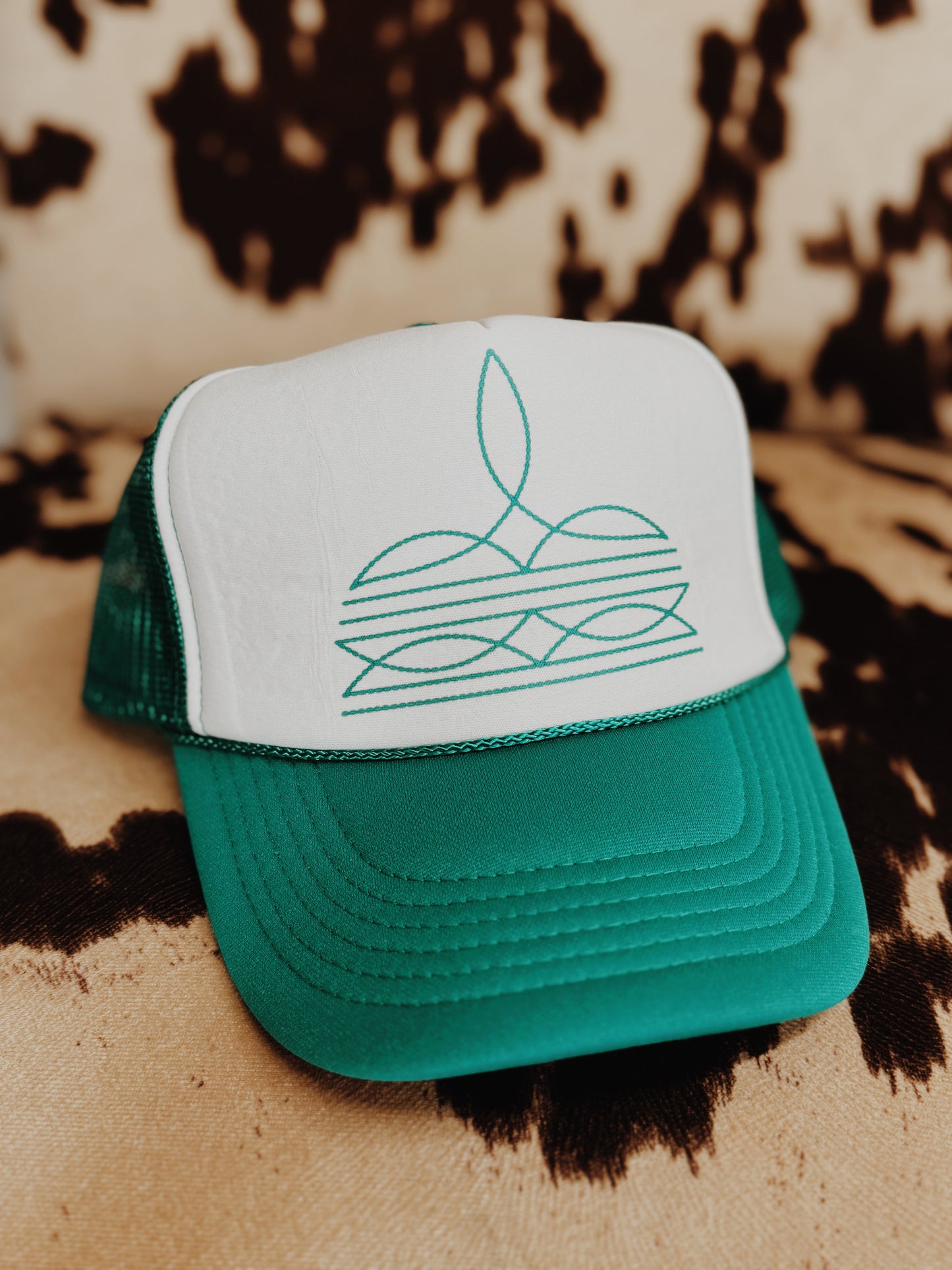 Boot Stitch Trucker Hat