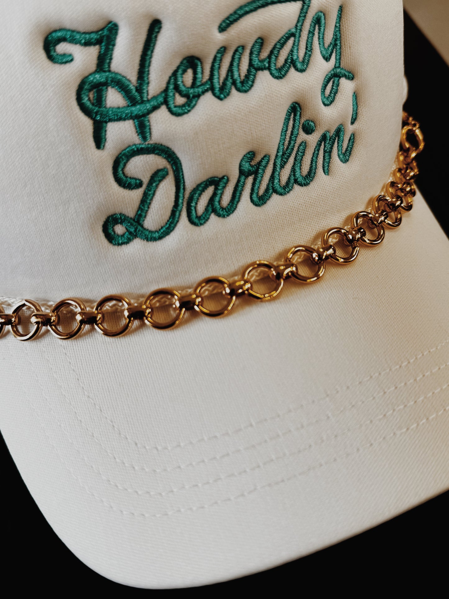 Gold Hat Chain