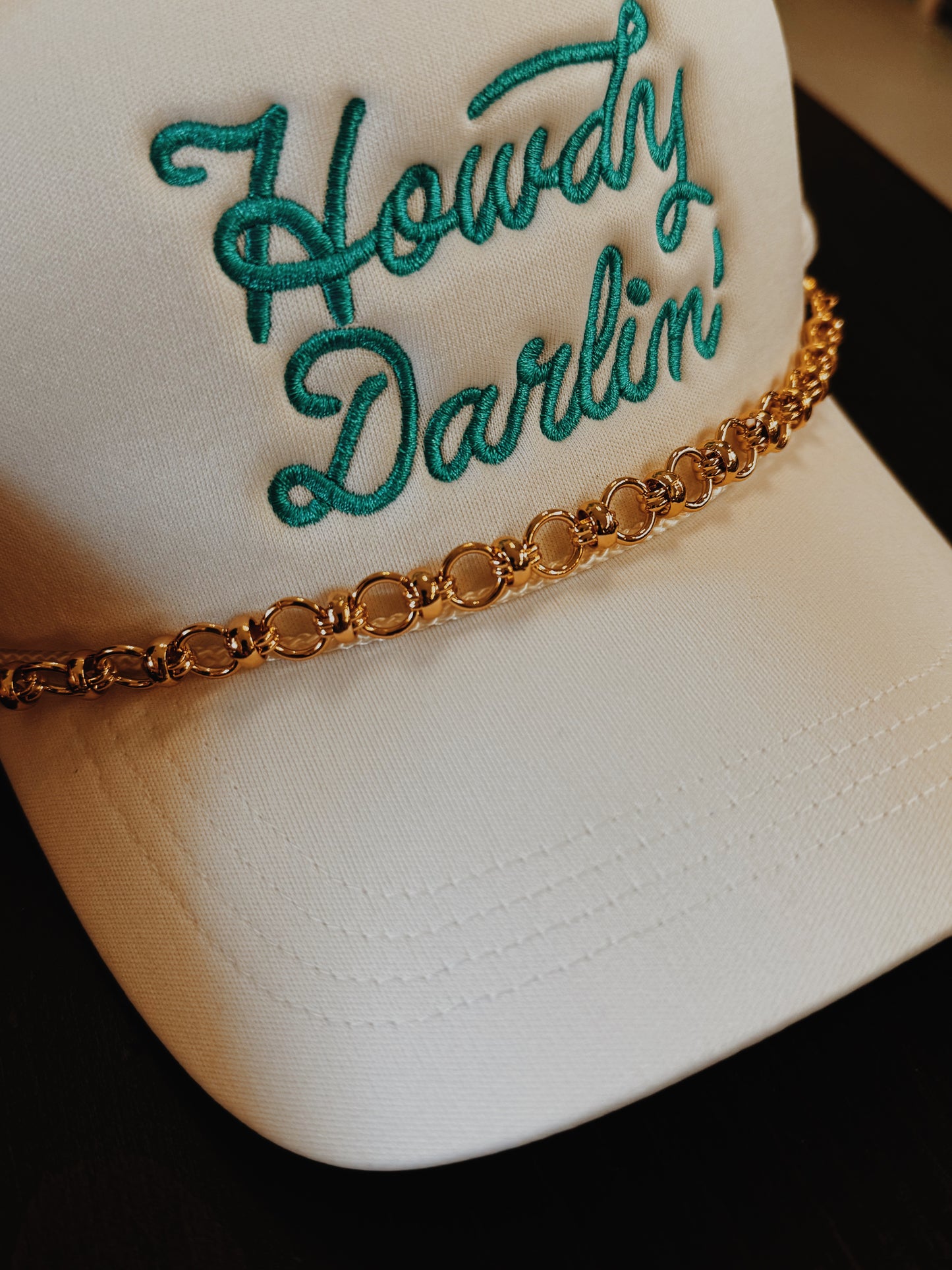 Gold Hat Chain