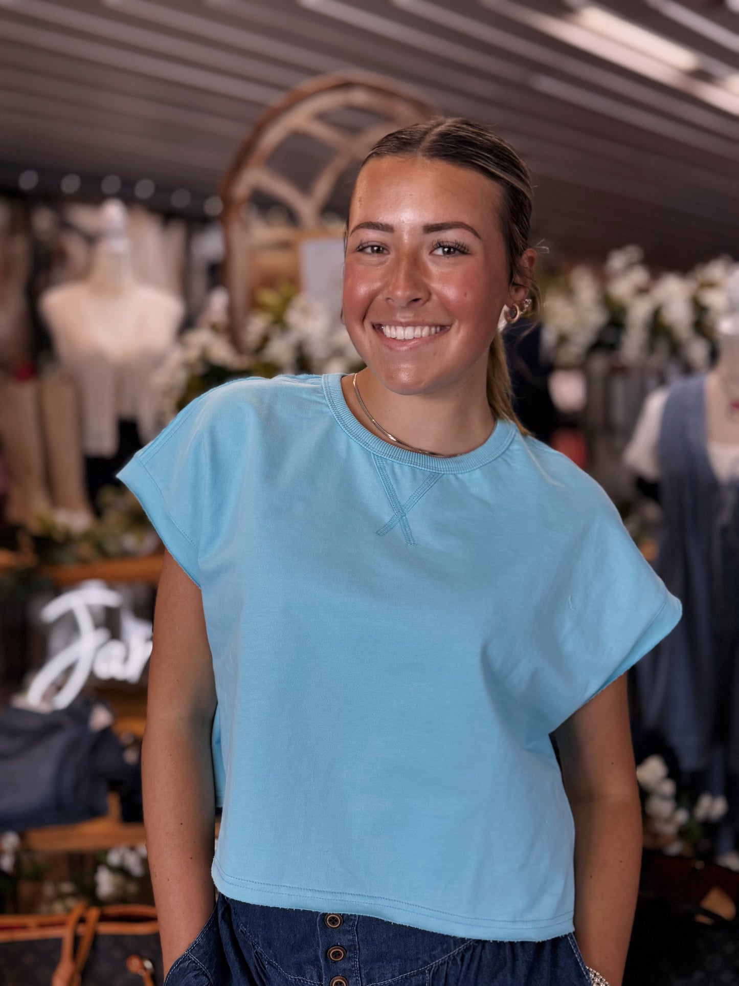 The Boxy Cropped Top
